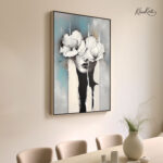 Whispers of White Canvas art - Image 2