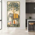 The Royal Procession Canvas art