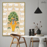 The Golden Courtship Canvas Art