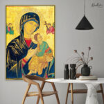 Mother and Child Divine Canvas Art