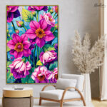 Fuchsia Dream Canvas Wall Art