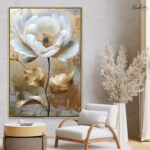 Opulent Petal Canvas Wall Art