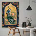 The Royal Garden Pair Canvas art