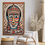 Golden Divide Canvas Wall Art