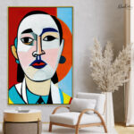 Urban Pansies Canvas Wall Art