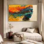 Anemone Glimmer Canvas Wall Art