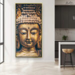 Golden Serenity Canvas art