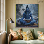 Himalayan Meditation Canvas Wall art - Image 2