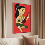 The Crimson Throne Canvas Art - Image 2