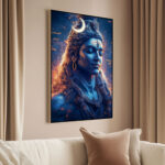 Fire and Ice Yogi Canvas Art - Image 2