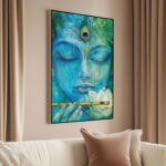 Vrindavan Grid Canvas Art - Image 2