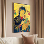 Mother and Child Divine Canvas Art - Image 2