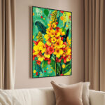 Tropical Zing Canvas Wall Art - Image 2