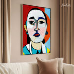 Urban Pansies Canvas Wall Art - Image 2