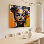 Fuchsia Frenzy Canvas Art - Image 2