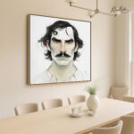 Golden Shoal Canvas Wall Art - Image 2