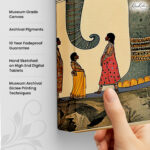 The Royal Procession Canvas art - Image 3