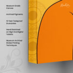 The Blue God Canvas Art - Image 3