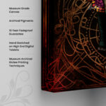 Royal Gajraj Canvas art - Image 3