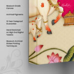 Lord of Vrindavan Canvas Art - Image 3