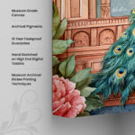 The Royal Jharokha Canvas art - Image 3