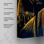 Mother and Child Divine Canvas Art - Image 3