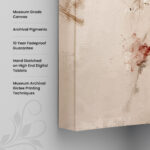 Misty Bouquet Canvas Wall Art - Image 3