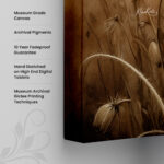 Solo Poppy Canvas Wall Art - Image 3