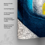 Umbra Sunset Canvas Wall Art - Image 3