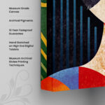 Sanguine Dawn Canvas Wall Art - Image 3