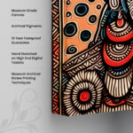 Golden Divide Canvas Wall Art - Image 4