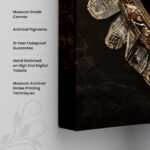 Trio of Charm Canvas Wall Art - Image 3