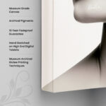 Orange Crush Canvas Wall Art - Image 3