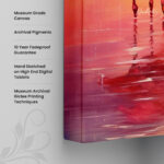 Sunset Serenity Canvas art - Image 3