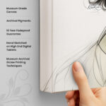 Golden Shoal Canvas Wall Art - Image 3