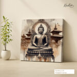 Pagoda Peace Canvas Wall art - Image 3