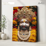 Baba Khatu Shyam Canvas Wall Art - Image 4