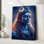 Fire and Ice Yogi Canvas Art - Image 4