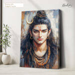 The Mahadev Gaze Canvas Art - Image 4