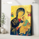Mother and Child Divine Canvas Art - Image 4