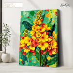 Tropical Zing Canvas Wall Art - Image 4