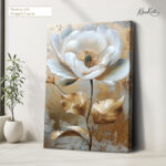 Opulent Petal Canvas Wall Art - Image 4