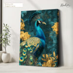 The Azure Monarch Canvas art - Image 4