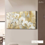 Gilded Orchid Canvas Wall Art - Image 4