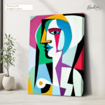 Glimmering Bamboo Canvas Wall Art - Image 4