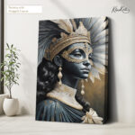 Golden Iris Canvas Wall Art - Image 4