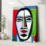 Bold Geometry Canvas Wall Art - Image 4