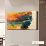 Anemone Glimmer Canvas Wall Art - Image 4