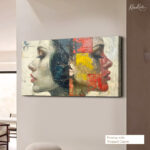 Pale Peony Whisper Canvas Wall Art - Image 4