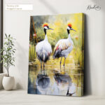 Crowned Elegance Canvas art - Image 4